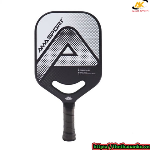 Vợt Pickleball AMA SPORT Fusion Đen