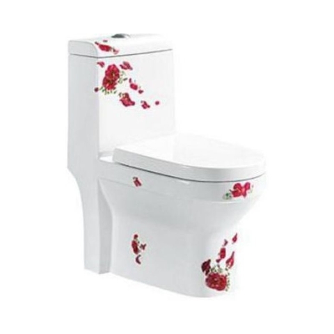 BỒN CẦU LIỀN KHỐI A-3005 DECOR RED