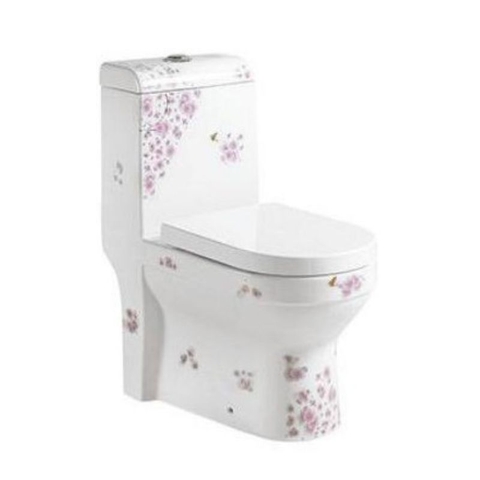 BỒN CẦU LIỀN KHỐI A-3005 DECOR PINK