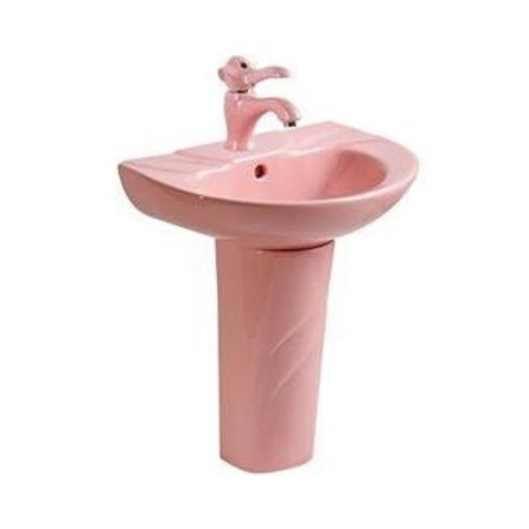 CHẬU RỬA TREO TƯỜNG A-715 BABY PINK