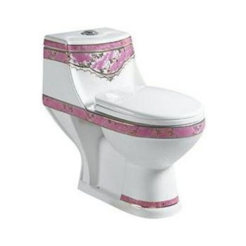 BỒN CẦU LIỀN KHỐI A-3003 DECOR PINK