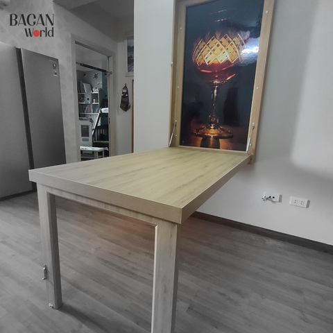 Bàn ăn gấp gọn treo tường tại Hà Đông