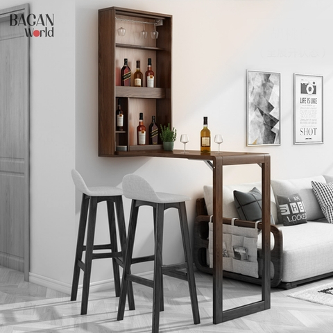 Bàn ăn gấp gọn treo tường tại Bắc Từ Liêm