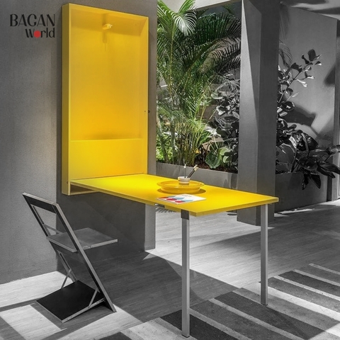 Bàn ăn gấp gọn Cao cấp khuôn tranh Bagan CC36