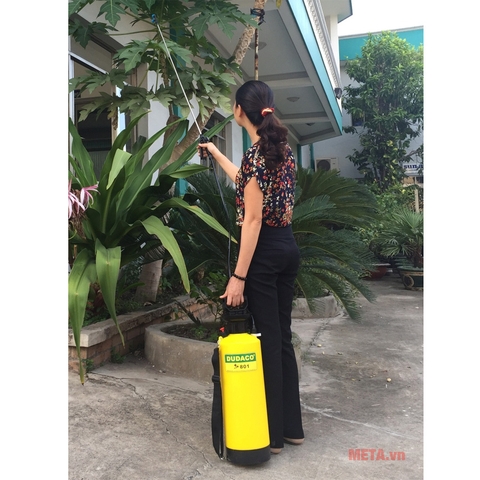Bình phun hóa chất béc xoay Dudaco B801 8 lít