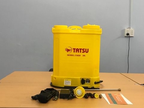 Bình xịt phun thuốc chạy điện Tatsu TS818 - 18 lít