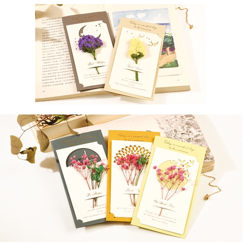 Thiệp Sinh Nhật, Thiệp Kèm Hộp Đựng Quà Cao Cấp Hoạ Tiết Kèm Hoa Khô Độc Đáo Nhiều Mẫu - PK22