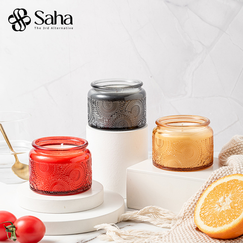 Nến thơm phòng tinh dầu cao cấp không khói an toàn Organic Size 120ml, Thời Gian Cháy 24h