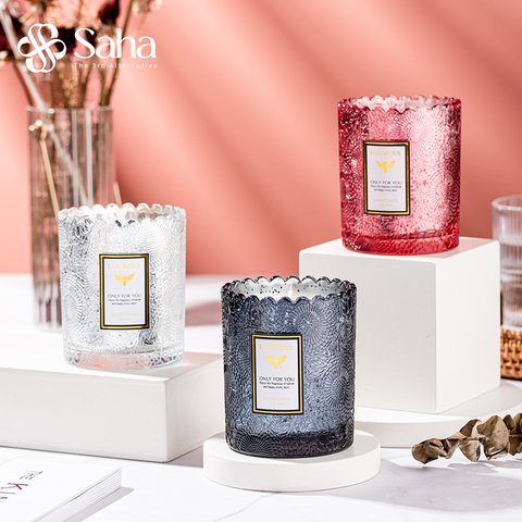 Nến Thơm Trang Trí, Cao Cấp, Tự Nhiên Nhiều Hương Size 200g Thời Gian Cháy 40 Giờ