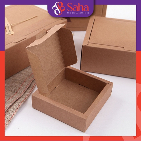 Hộp quà giấy Kraft đựng trà