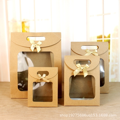 Túi đựng quà có cửa sổ trong suốt