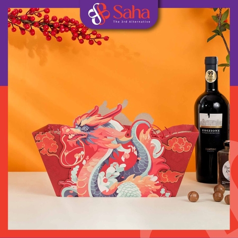 Khay Đựng Quà Tết Sang Trọng Kích Thước 20x15x15cm