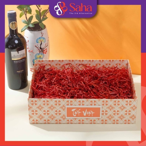 Khay Đựng Quà Tết Sang Trọng Kích Thước 36x27x10cm - Cam