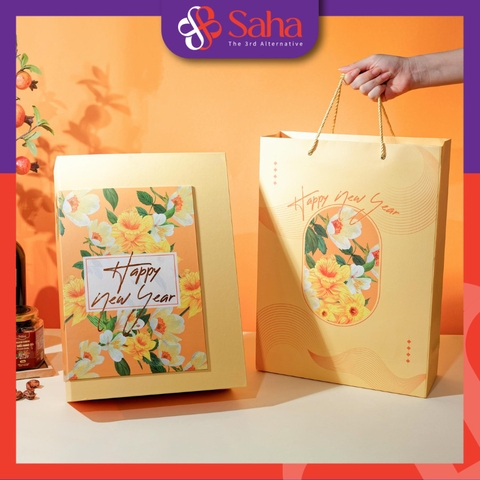 Hộp Quà Tết Đựng Quà Cao Cấp Size 28x38x9cm - Thổ