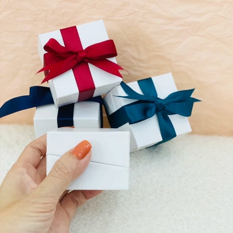 Hộp Đựng Trang Sức Cao Cấp, Hộp Quà Sinh Nhật Tặng Người Yêu Người Thân, Hộp Đựng Nhẫn - HQ47