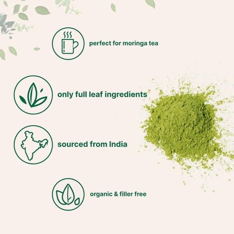 Organic Moringa Powder 2 Pounds