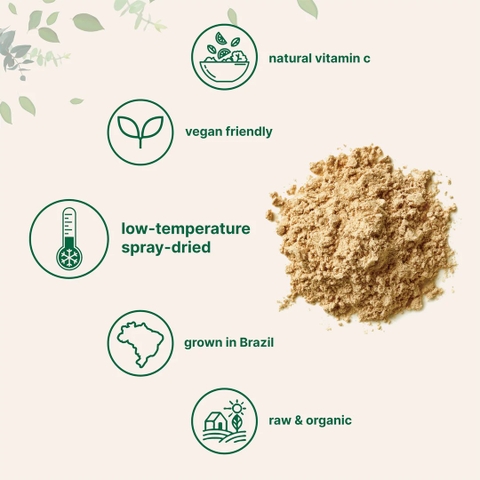 Organic Acerola Cherry Powder, 8oz