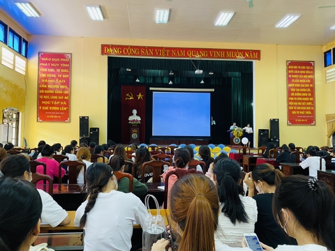 Tổ chức buổi học lý thuyết chuyên ngành cho ngành Kỹ thuật chế biến món ăn