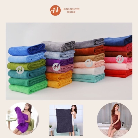 khăn tắm spa microfiber