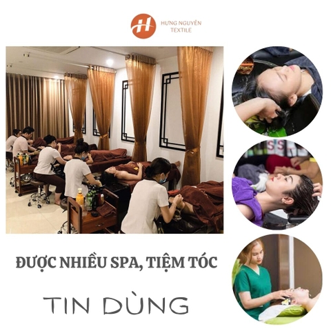 khăn gội đầu spa