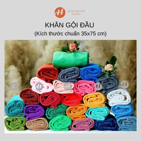 khăn gội đầu spa