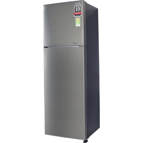Tủ lạnh Sharp SJ-X281E-SL - 271 Lít (Bạc thép không gỉ)