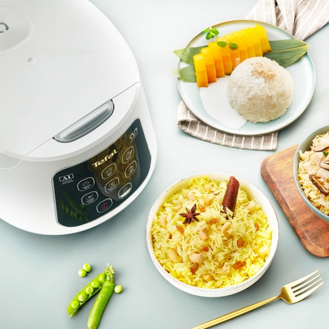 Nồi cơm điện tử Tefal 1 lít Easy Rice Compact RK730168