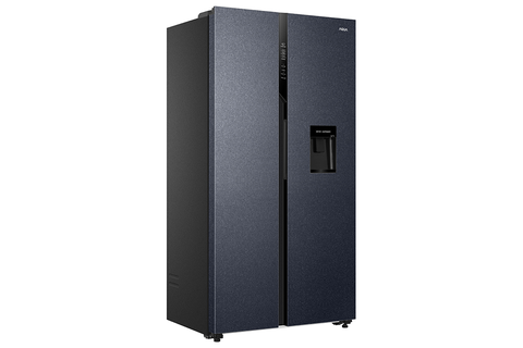 Tủ lạnh Aqua Inverter 550 lít Side By Side AQR-S612XA(WCB) Model mới 2024