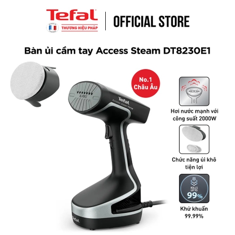 Bàn Ủi Hơi Cầm Tay Tefal Access Steam Force DT8230E01