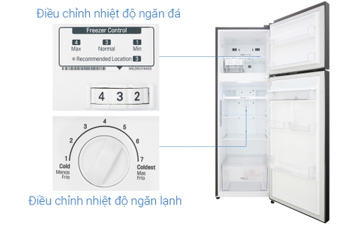 Tủ lạnh LG Inverter 255 lít GN-D255BL