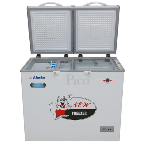 Tủ đông mát Alaska BCD-3568N 280 lít 2 ngăn dàn nhôm