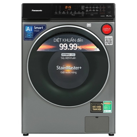 Máy giặt sấy Panasonic Inverter 9 kg NA-S96FC1LVT