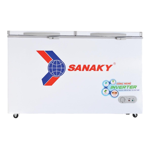 Tủ Đông Sanaky VH-2599W3 Inverter Dàn Đồng 2 Ngăn 250 Lit