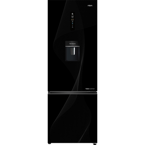 Tủ lạnh Aqua Inverter 320 lít AQR-B380MA(WGP)U1