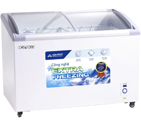 Tủ đông trưng bày Hòa Phát HSF AD6280.C1 mặt kính 280L