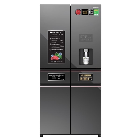 Tủ Lạnh Panasonic Inverter 650 Lít PRIME+ Edition NR-WY720ZHHV
