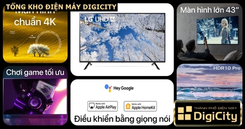 Smart Tivi LG UHD 4K 43 inch 43UQ7050