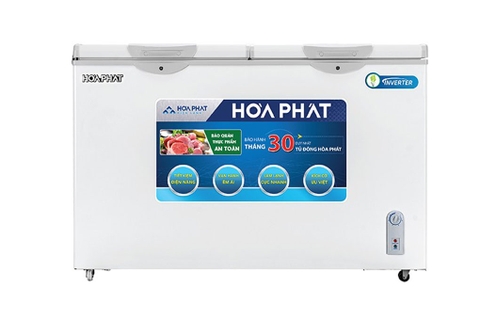 Tủ đông Hòa Phát INVERTER HCFI 666S1Đ2 400l 1 ngăn đông