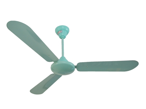 Quạt trần Vinawind QT-1400X 3 cánh nhôm xanh, có điều khiển từ xa