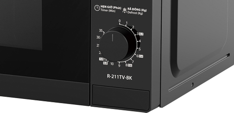 Lò vi sóng 21 lít Sharp R-211TV-BK
