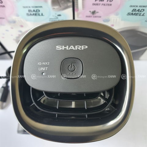 Máy lọc không khí ô tô Sharp IG-NX2E-B (Màu đen)