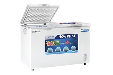 Tủ đông Hòa Phát INVERTER HCFI 666S1Đ2 400l 1 ngăn đông