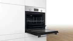 Lò nướng âm tủ Bosch HBF512BS1T seri 2, 3300W, 66 lít, 2 năm, đen - bạc