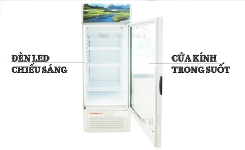 Tủ mát SANAKY 160 lít  VH-168KL