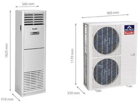 Điều Hòa Tủ Đứng 50000BTU 2 Chiều FH50MMC