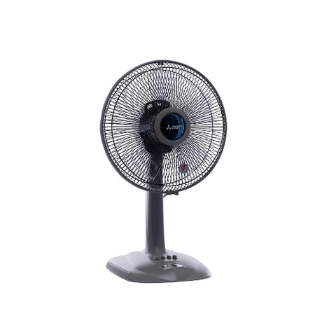 Quạt bàn Mitsubishi Electric 5 cánh D12-GV SF -GY xám nhạt 38W