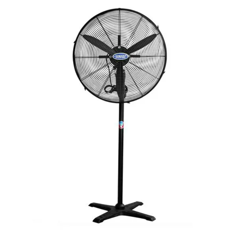 Quạt cây Komasu cọc rút công nghiệp lồng sơn KM650 đỏ
