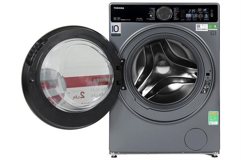 Máy giặt sấy Toshiba Inverter giặt 13 kg - sấy 8 kg TWD-T25BZP140MWV(MG)