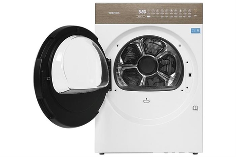 Máy sấy bơm nhiệt Toshiba 8 kg TD-T37BS90HWV(WT)