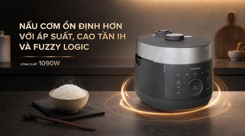 Nồi cơm áp suất cao tần Cuckoo 1.8 lít CRP-LHBR1000F